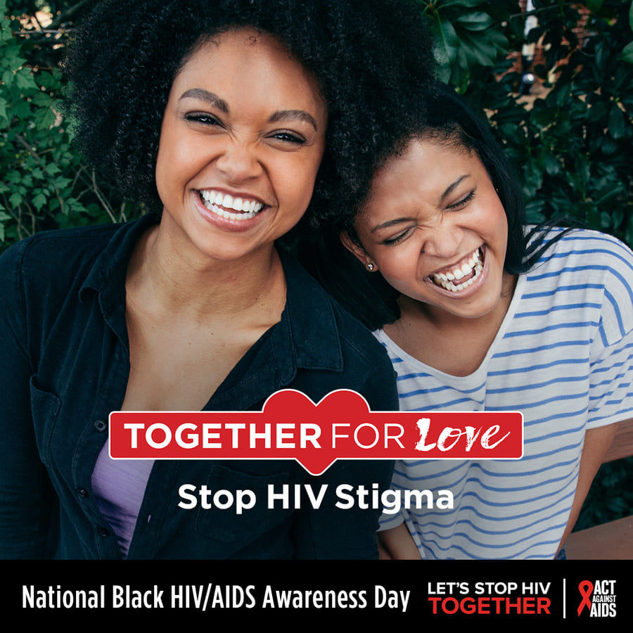 National Black HIV/AIDS Awareness Graphic - Stop HIV Stigma